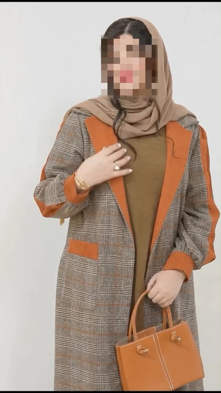 "Tenue automnale élégante"