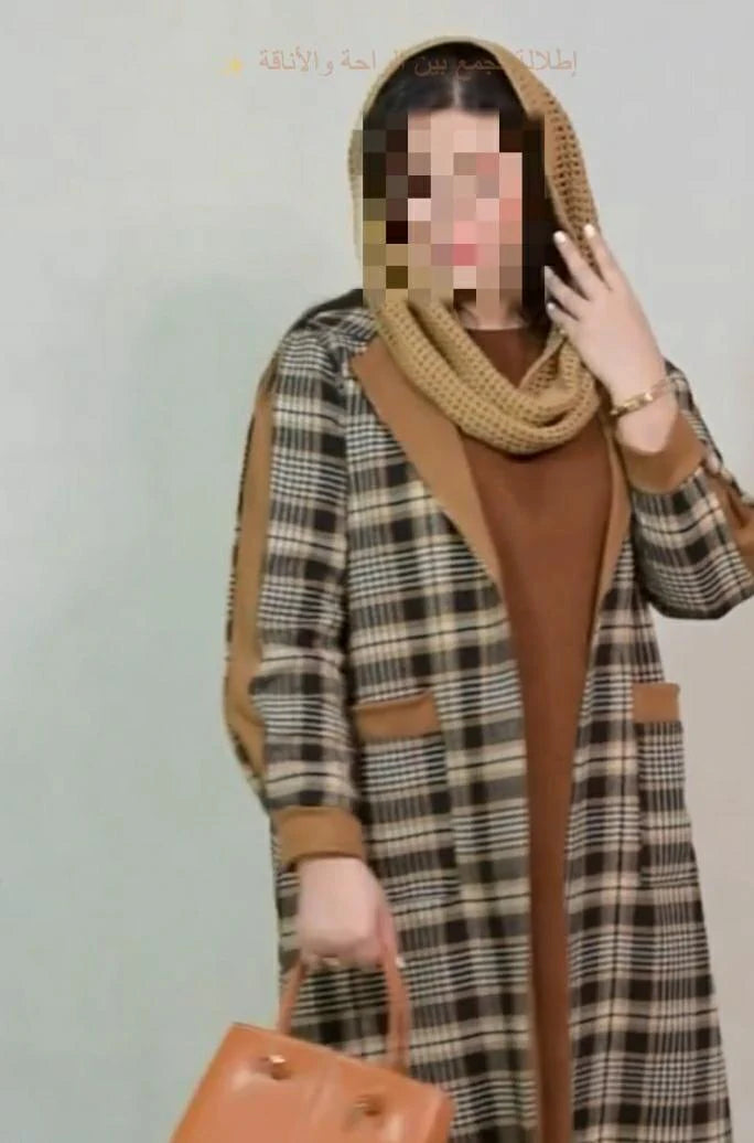 "Tenue automnale élégante"