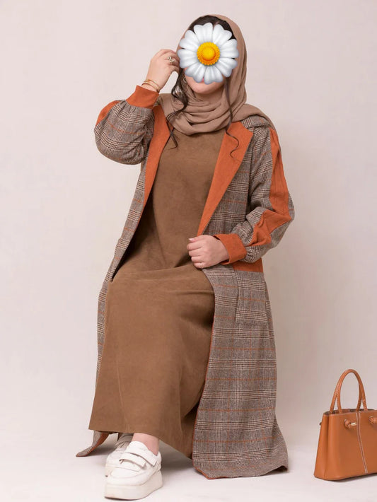 "Tenue automnale élégante"